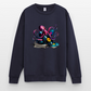 DJ Oktopus – Wenn Tiefsee auf Vinyl trifft - Unisex Pullover - Navy