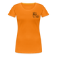 Bembel mit Gläsern  - Hessisch Mundart - Frauen Premium T-Shirt - Orange
