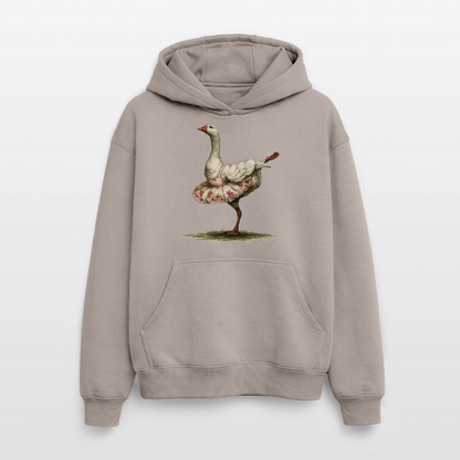 Gänseballerina - Oversized Heavyweight Unisex Hoodie - by Artful Alchemist