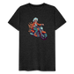 Coole alte Biker Oma - Motorrad Omi  - Männer T-Shirt - Anthrazit