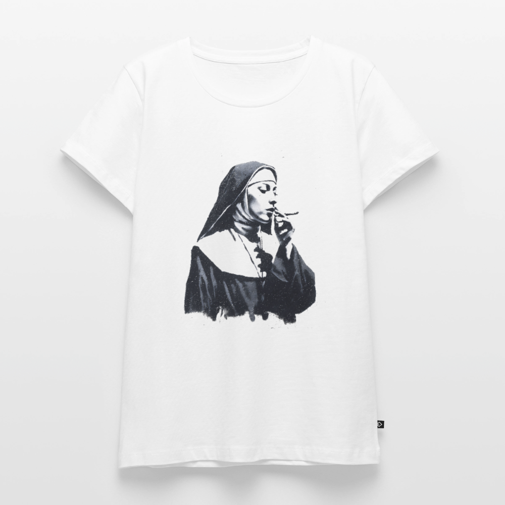 Urban Rebel Nun - Frauen Premium Bio T-Shirt - by Artful Alchemist