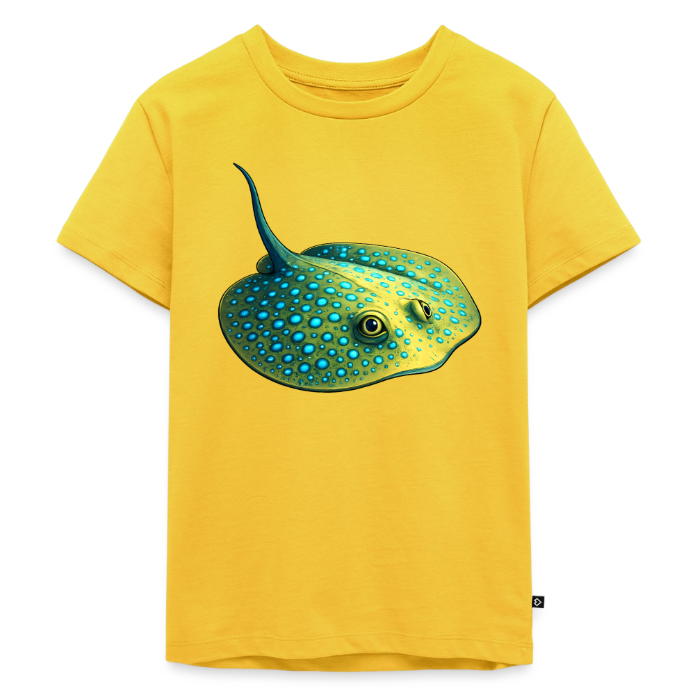 Blaupunktrochen - Kinder Premium T-Shirt - Sonnengelb