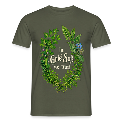 In Grie` Soß we trust - Männer T-Shirt - by Artful Alchemist