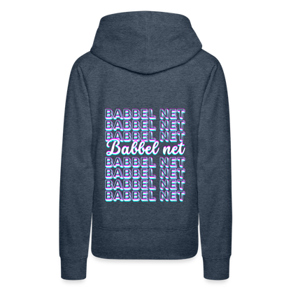 Babbel net - Hessisch Mundart - Frauen Premium Hoodie - by Artful Alchemist