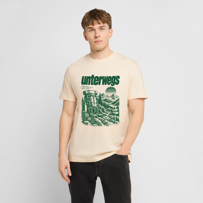 Unterwegs – RELAXED FIT Unisex Organic T-Shirt - Natur