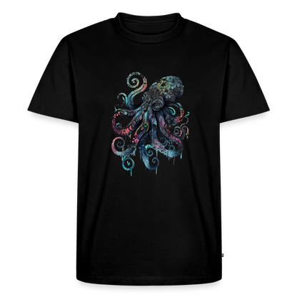 Cooler Wasserfarben Aquarell Oktopus - Männer Premium T-Shirt - by Artful Alchemist