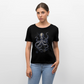 Steampunk Oktopus - Stanley/Stella Relaxed Rundhals Frauen Bio-T-Shirt SERENA - Schwarz