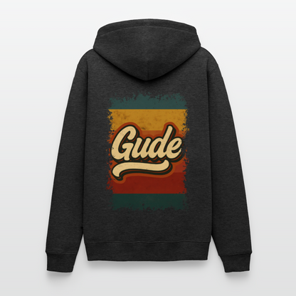 „Gude“ – Retro Look aus Hessen - Männer Premium Hoodie - Anthrazit meliert