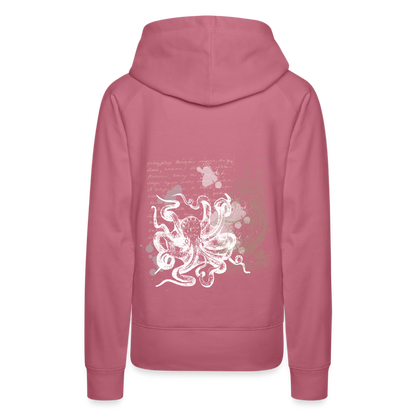 Vintage Steampunk Oktopus Motiv - Frauen Premium Hoodie - by Artful Alchemist
