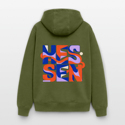 Hessen Color – Oversized Heavyweight Unisex Hoodie - Khaki