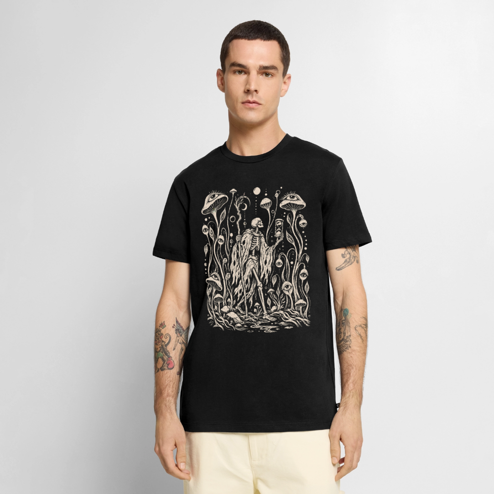 Forest Wanderer – Männer Premium T-Shirt - Schwarz