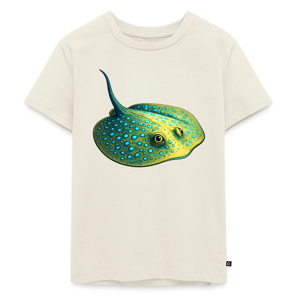 Blaupunktrochen - Kinder Premium T-Shirt - Naturweiß