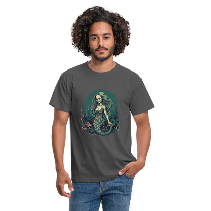 Comic Ghul Zombie Meerjungfrau - Männer T-Shirt - by Artful Alchemist