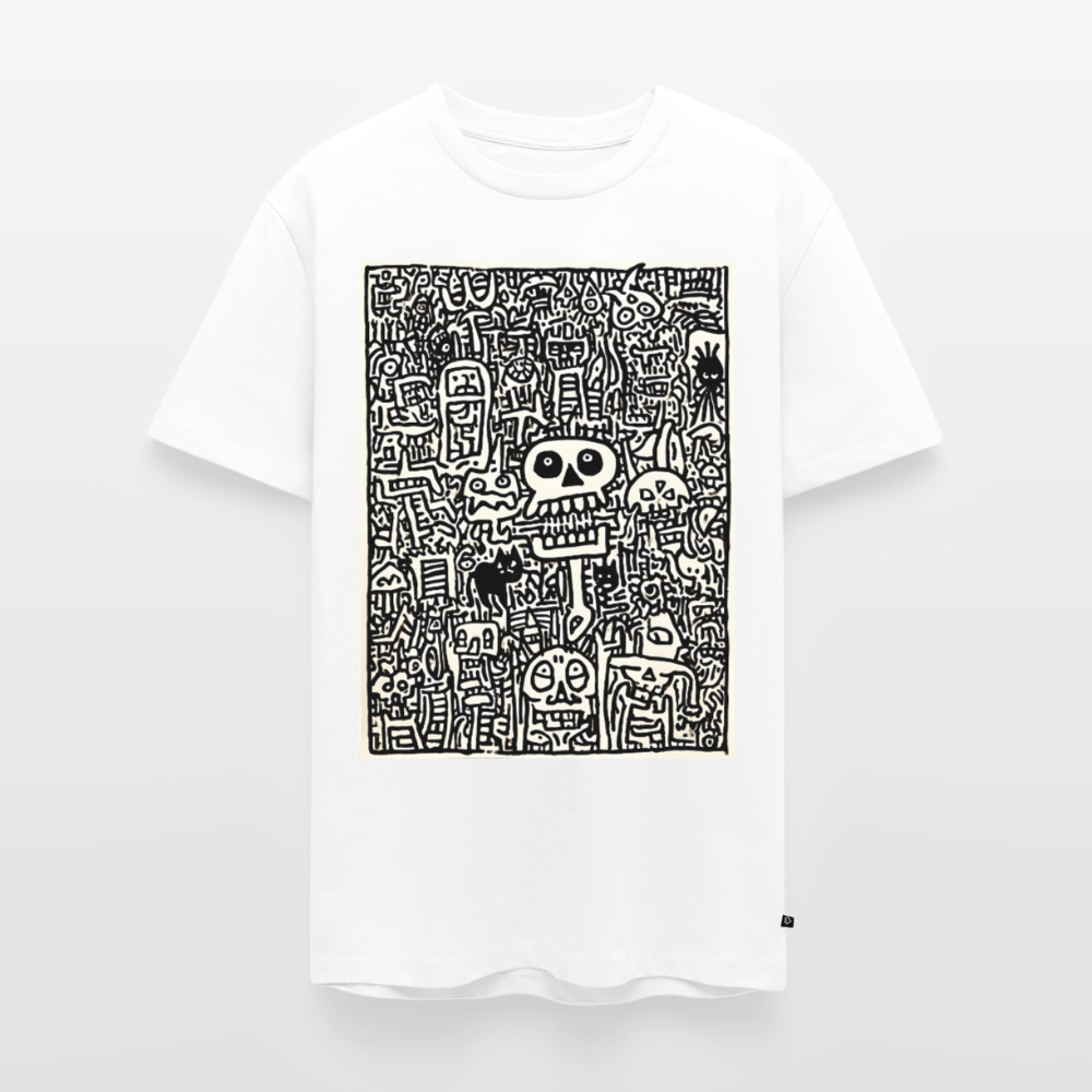 Weird Creatures – Männer Premium T-Shirt - Weiß