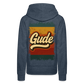 „Gude“ – Retro Look aus Hessen - Frauen Premium Bio Hoodie - Jeansblau