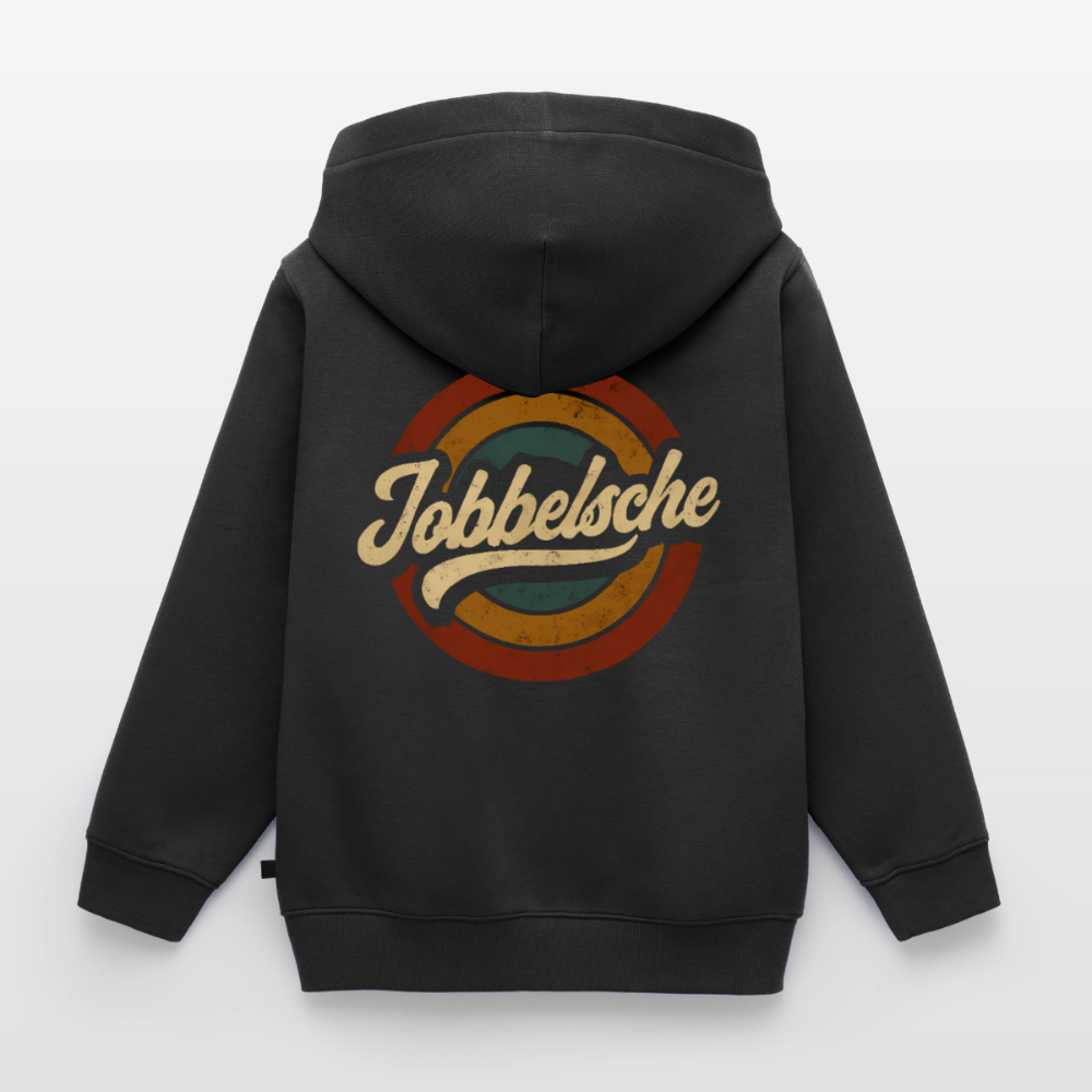 Jobbelsche Retro - Hessisch Mundart - Kinder Premium Kapuzenjacke - by Artful Alchemist