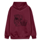 Bembel mit Gläsern  - Hessisch Mundart - Unisex Premium Hoodie - Maroon