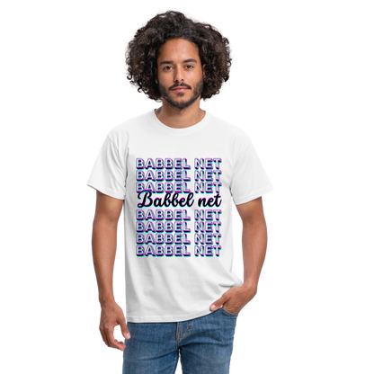 Babbel net - Hessisch Mundart - Männer T-Shirt - by Artful Alchemist