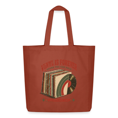 Vinyl Is Forever - Midweight recycelter Stoffbeutel von Stanley/Stella - by Artful Alchemist