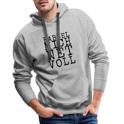 Babbel mich net voll - Herren Premium Hoodie - by Artful Alchemist