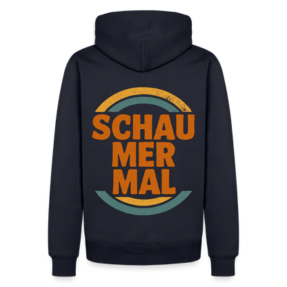 „Schau Mer Mal“ – Retro Look aus Hessen - Männer Premium Hoodie - by Artful Alchemist