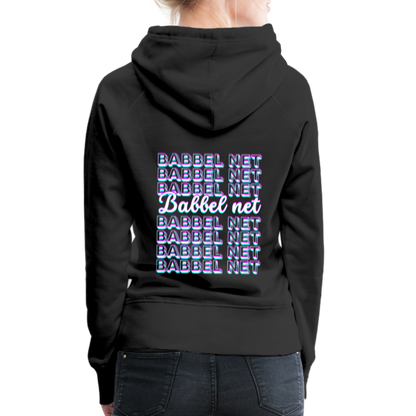 Babbel net - Hessisch Mundart - Frauen Premium Hoodie - by Artful Alchemist