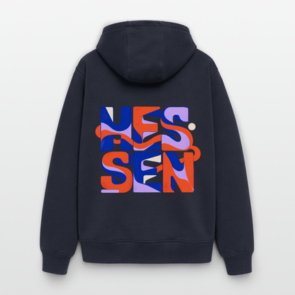 Hessen Color – Oversized Heavyweight Unisex Hoodie - Navy