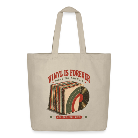 Vinyl Is Forever - Midweight recycelter Stoffbeutel von Stanley/Stella - by Artful Alchemist