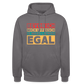 „Gude“ – Retro Look aus Hessen - Unisex Hoodie - Mittelgrau