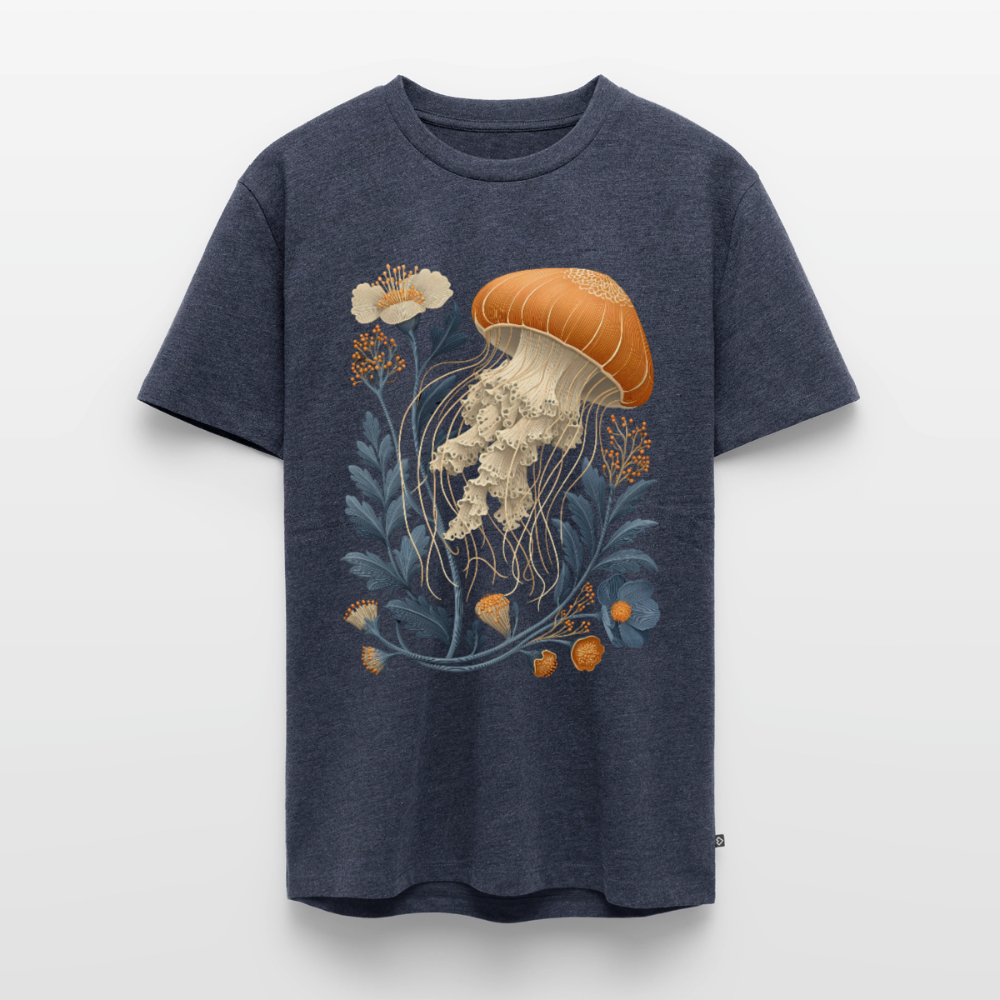 Florale Qualle - Männer Premium T-Shirt - by Artful Alchemist