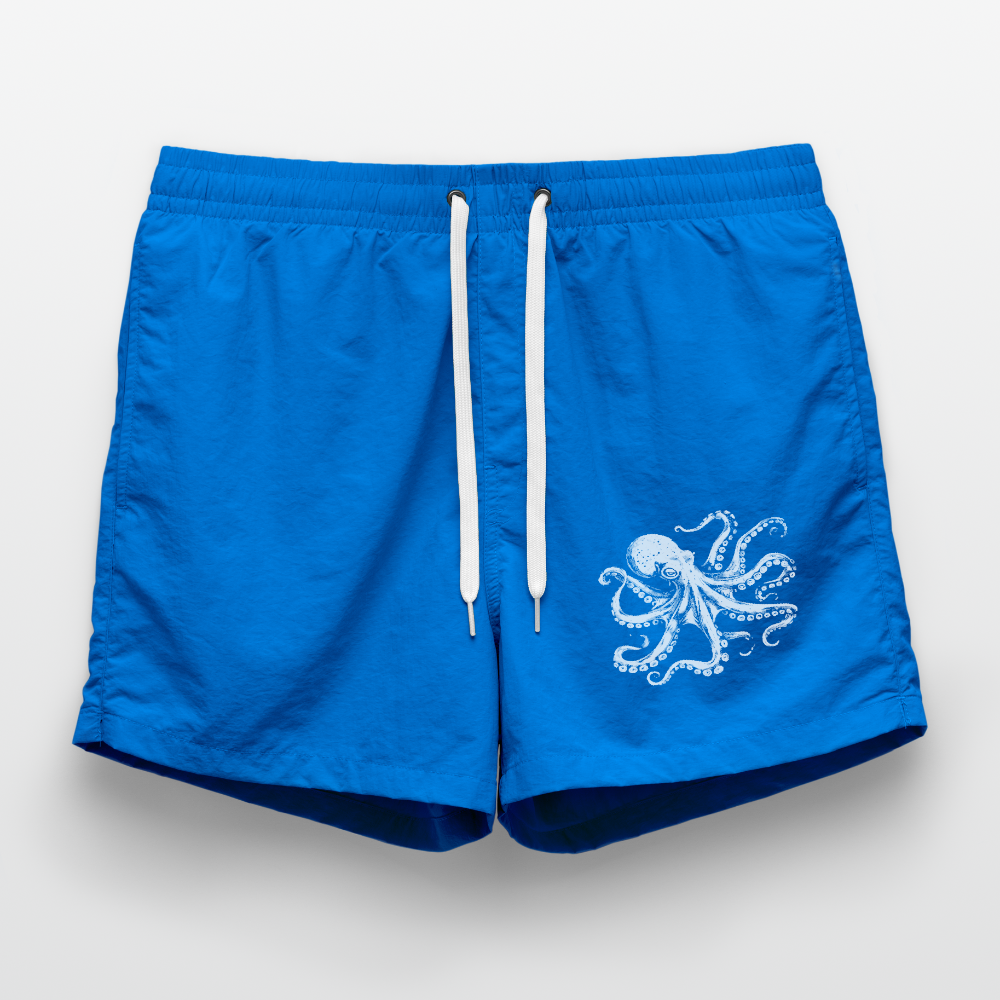 Cooler Oktopus Kraken - Badeshorts Unisex - Cobalt blue