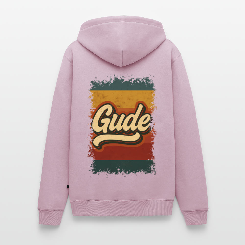 „Gude“ – Retro Look aus Hessen - Männer Premium Hoodie - Altrosa