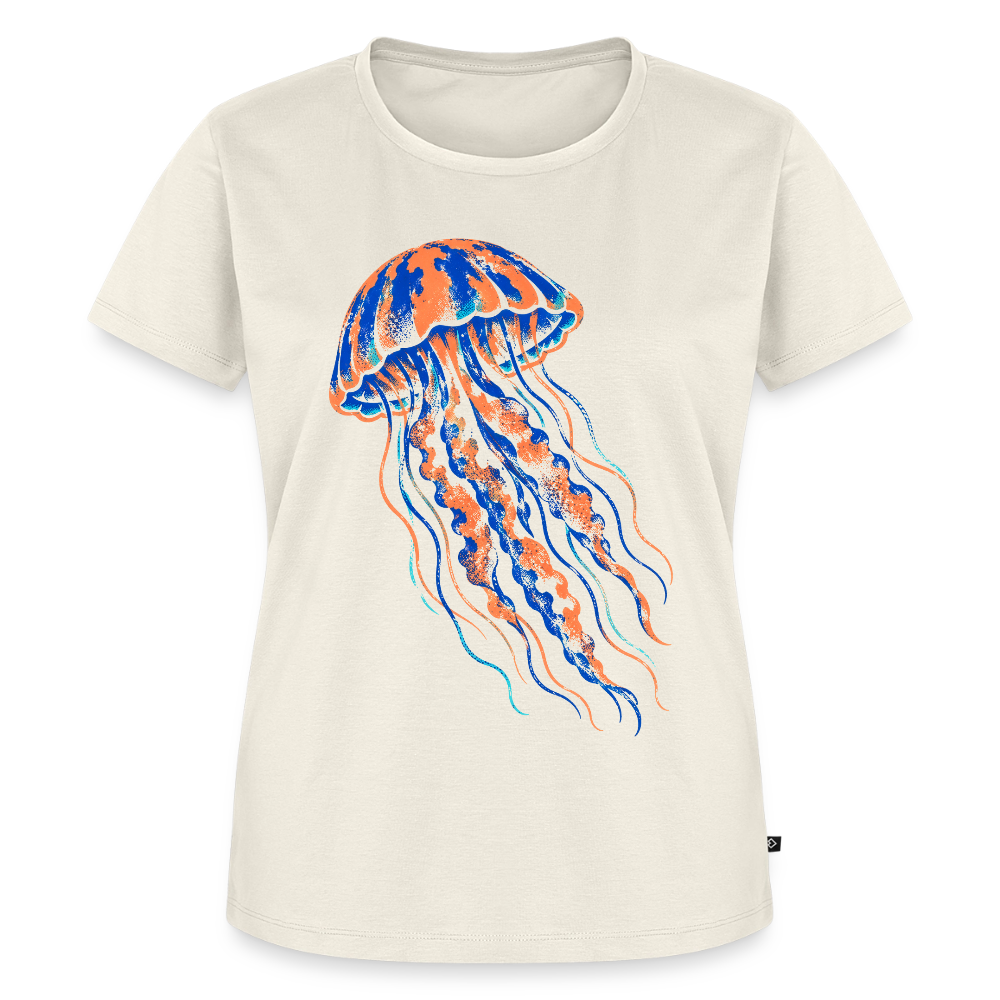 Jellyfish Ink – Frauen Premium T-Shirt - Naturweiß