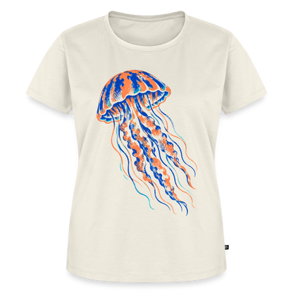 Jellyfish Ink – Frauen Premium T-Shirt - Naturweiß