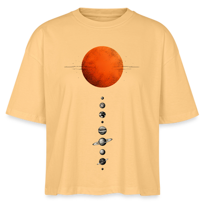 Sonnensystem - Stanley/Stella Frauen Boxy Bio-T-Shirt Nova - by Artful Alchemist