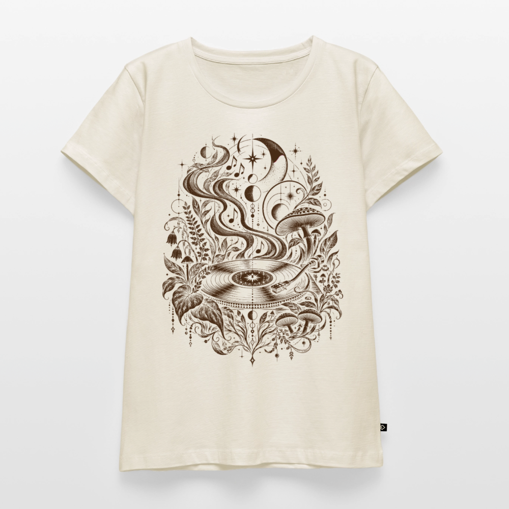 Moonlight Vinyl – Frauen Premium T-Shirt - by Artful Alchemist