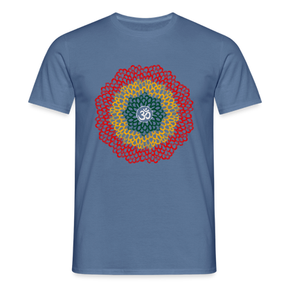 Yogi, Prana Mandala Om im Reggae Stil - Männer T-Shirt - by Artful Alchemist