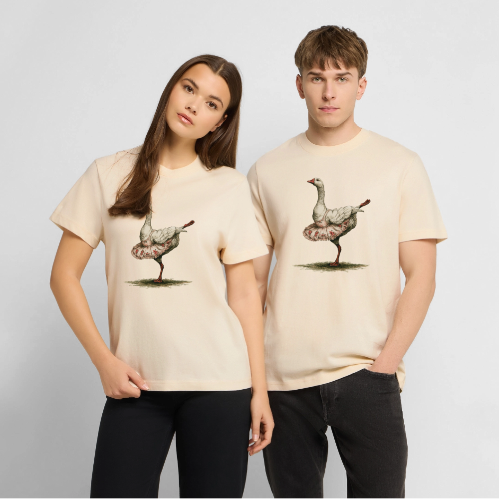 Gänseballerina - RELAXED FIT Unisex Organic T-Shirt - by Artful Alchemist