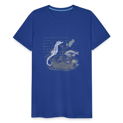 Vintage Steampunk Seepferdchen Motiv - Männer Premium T-Shirts - by Artful Alchemist