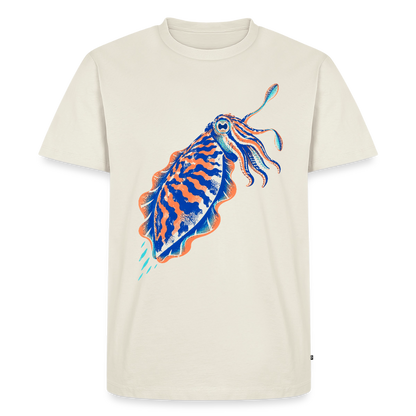 Sepia Ink – Männer Premium T-Shirt - Naturweiß