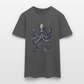 Steampunk Oktopus - Männer T-Shirt - Anthrazit