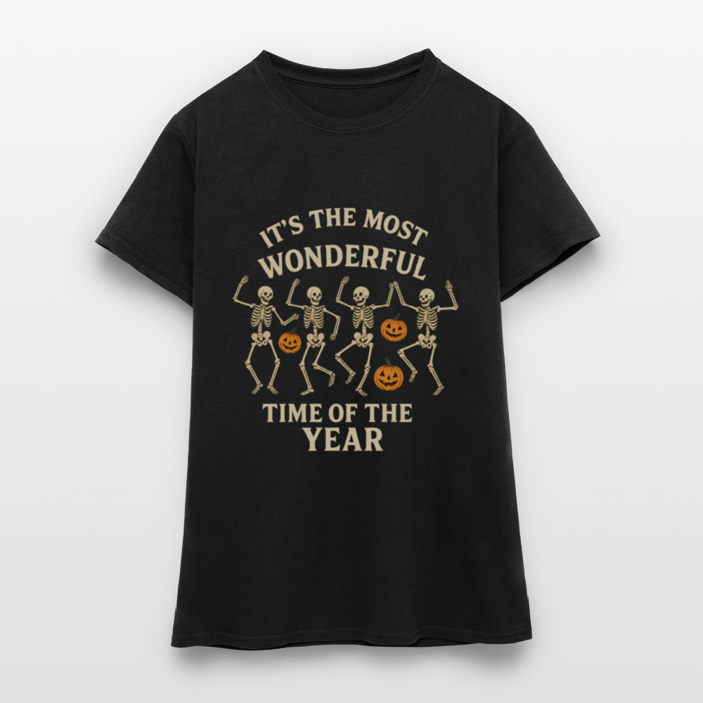 It’s the Most Wonderful Time of the Year – Halloween Shirt - Frauen T-Shirt - Schwarz
