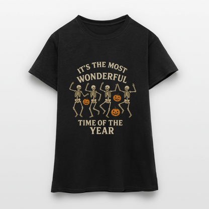 It’s the Most Wonderful Time of the Year – Halloween Shirt - Frauen T-Shirt - by Artful Alchemist