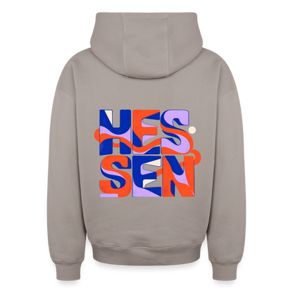 Hessen Color – Oversized Heavyweight Unisex Hoodie - Taupe