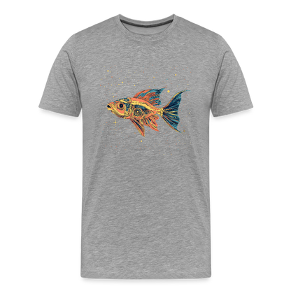 Bunter Meeres Fisch - Männer Premium T-Shirt - by Artful Alchemist