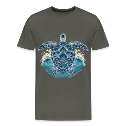 Ocean Spirit – Meeresschildkröte - Männer Premium T-Shirt - by Artful Alchemist