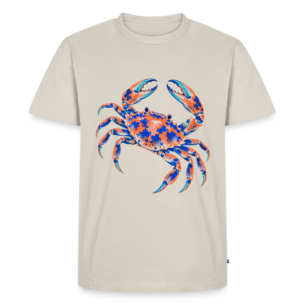 Crab Ink – Männer Premium T-Shirt - Beige