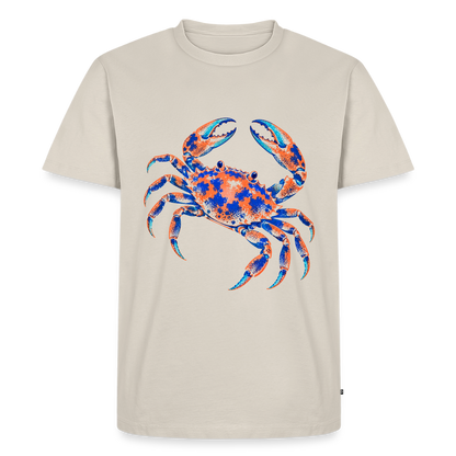 Crab Ink – Männer Premium T-Shirt - Beige