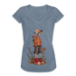 Skeleton Boy - Frauen Vintage T-Shirt - Vintage Denim