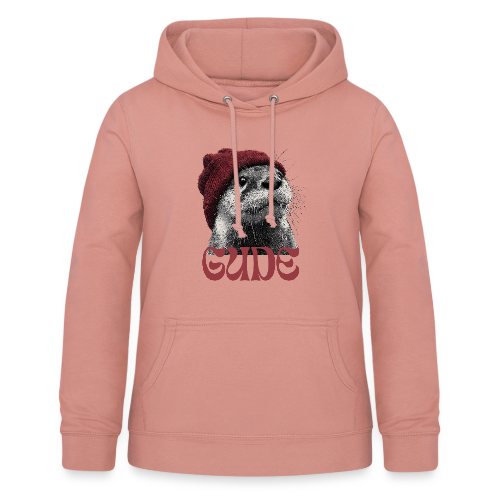 Gude Otter - Frauen Hoodie - Altrosa